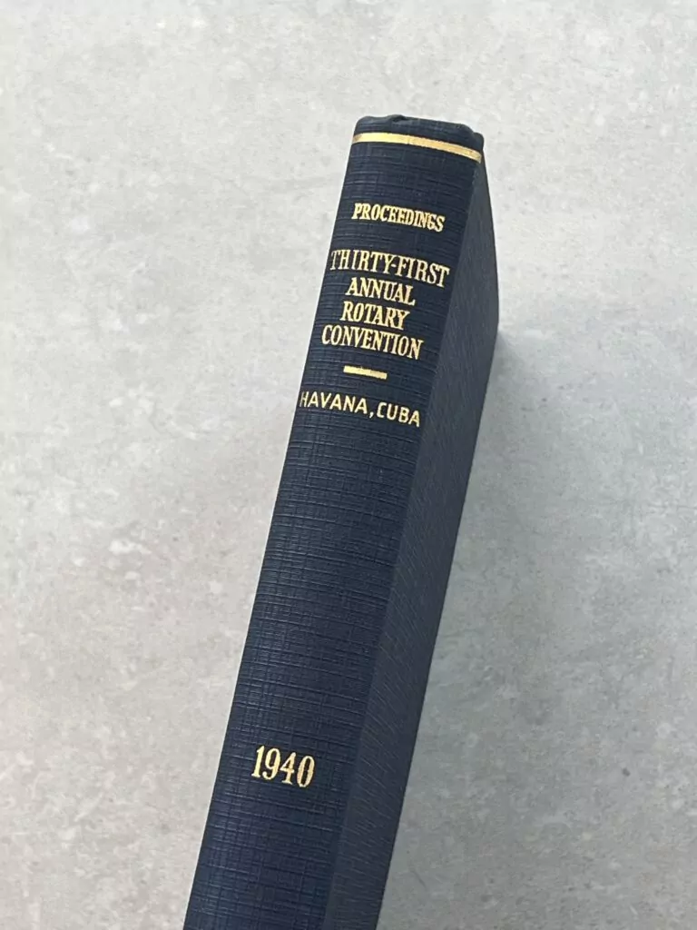 proceedings thirty first annual rotary convention havana cuba 2