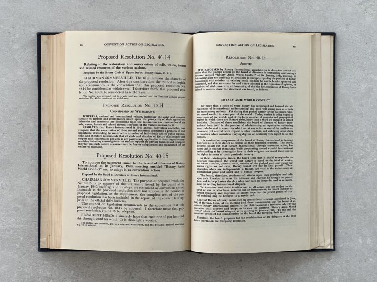 proceedings thirty first annual rotary convention havana cuba 3